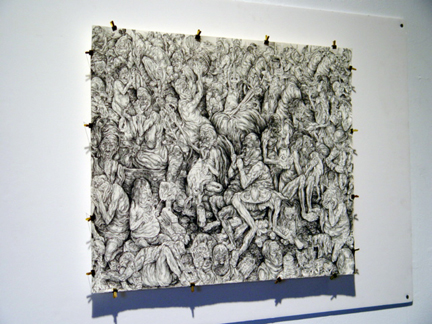 Oscar de las Flores (Encre sur papier)